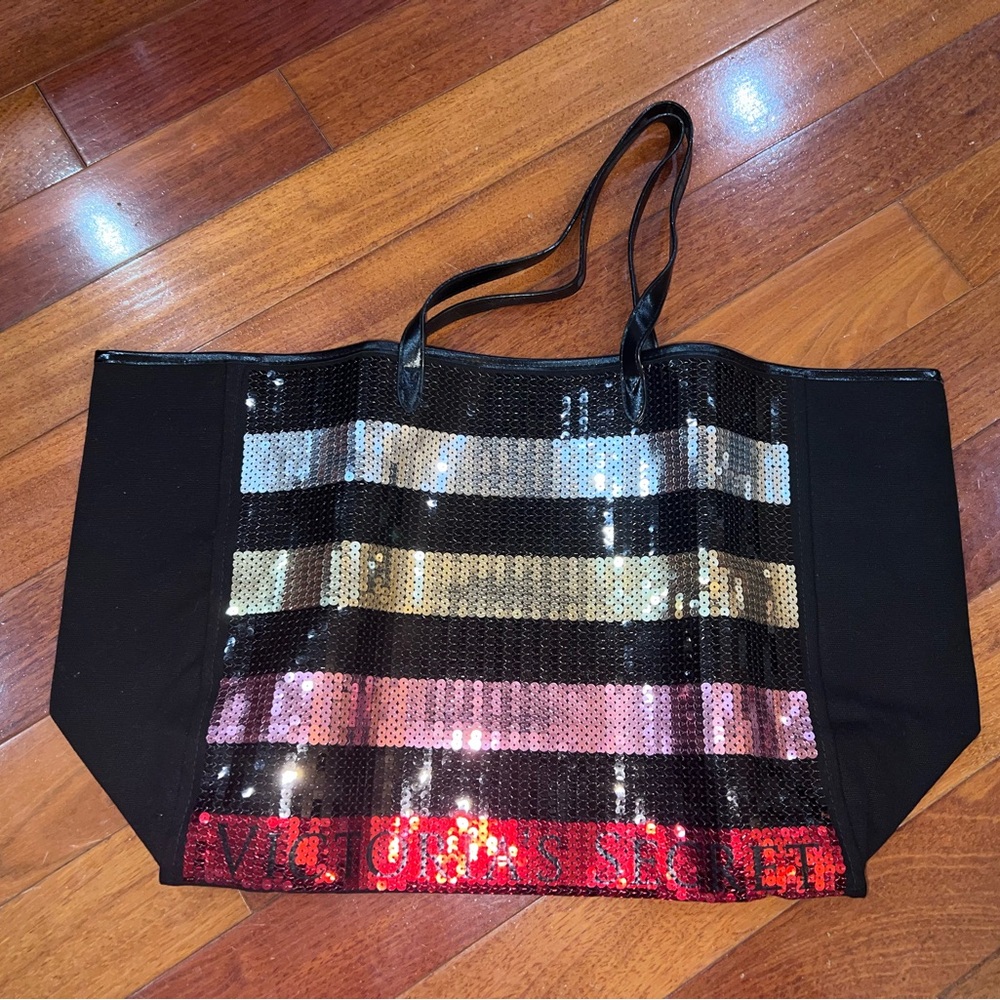 Victoria's Secret Multicolor Sequin Tote